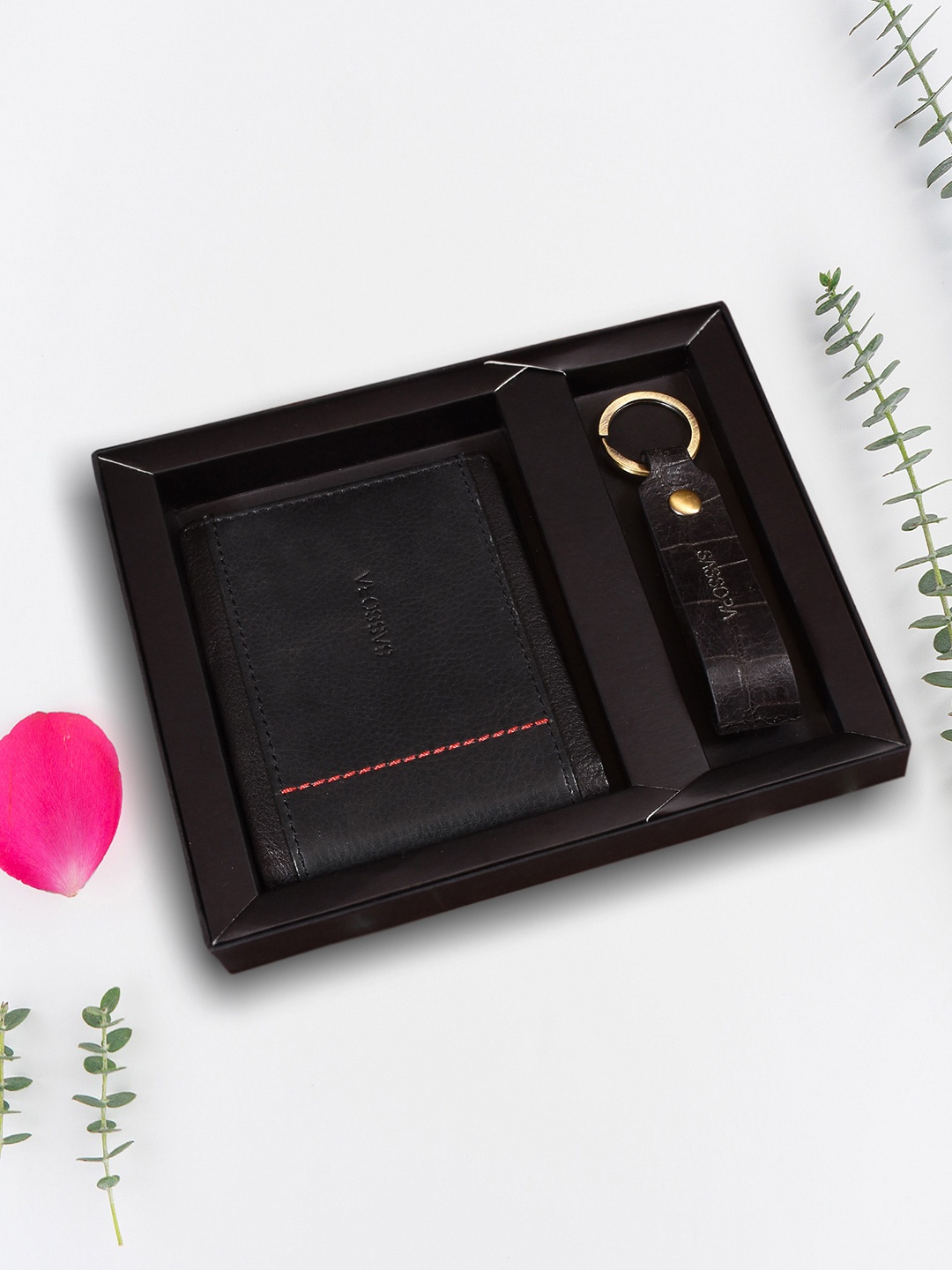 

Sassora Men Accessory Gift Set, Black