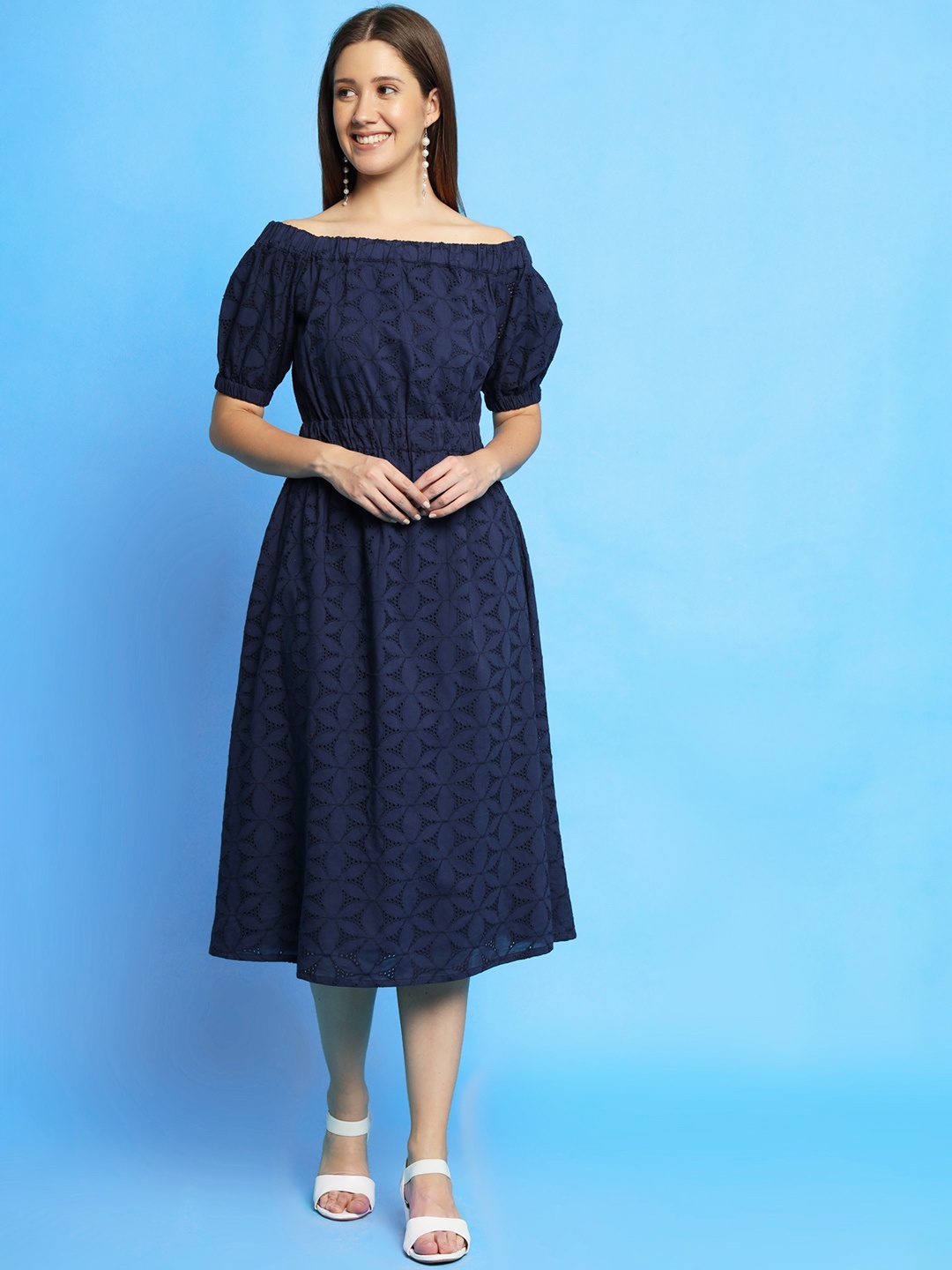 

KIZI Shirt Dress, Blue