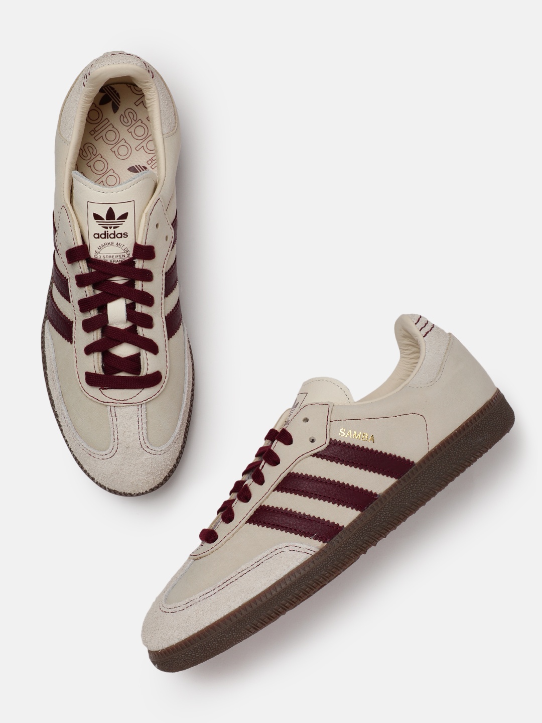 

ADIDAS Originals Women Samba OG Sneakers, Beige