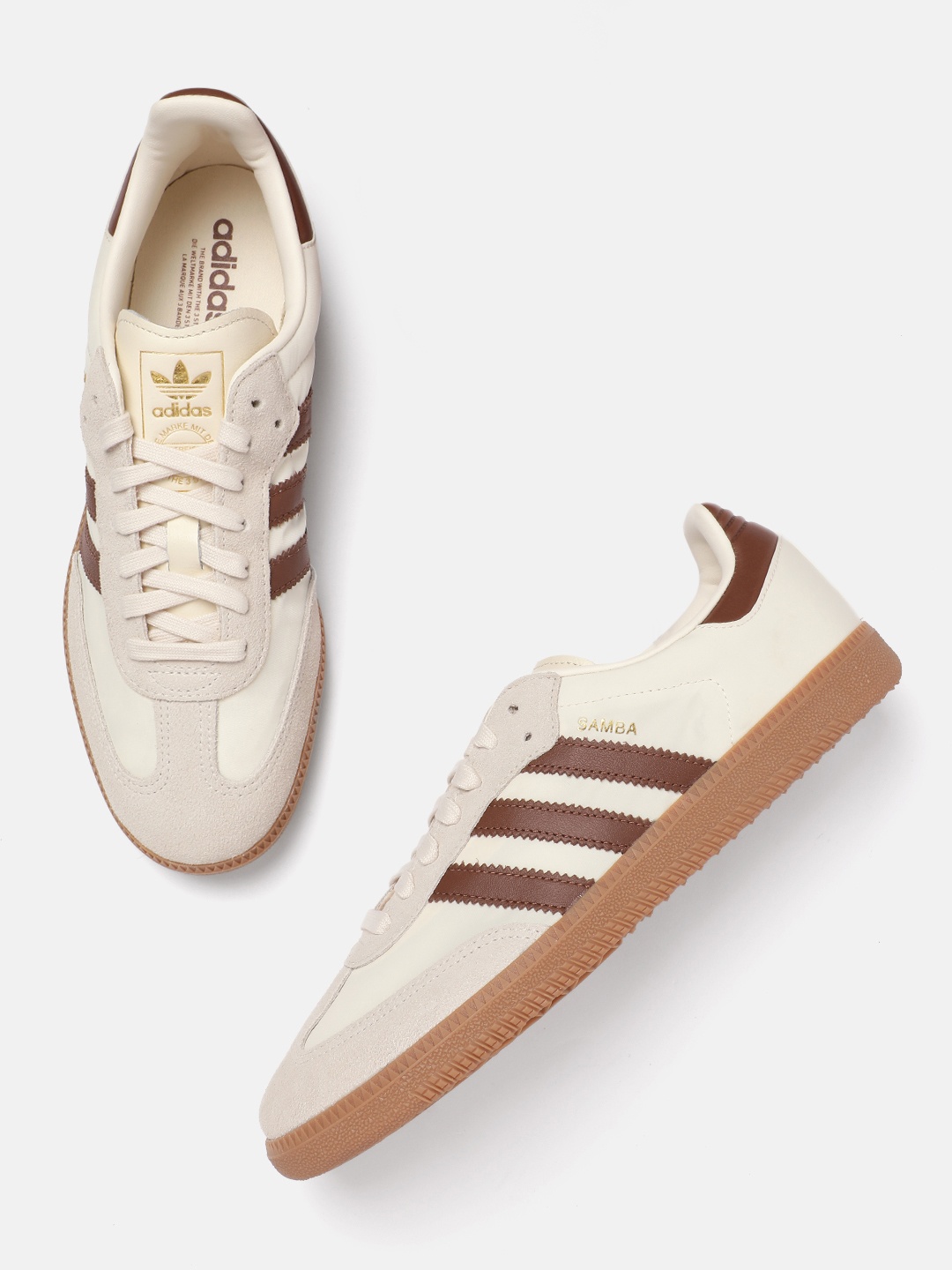 

ADIDAS Originals Men Samba Og Sneakers, Beige