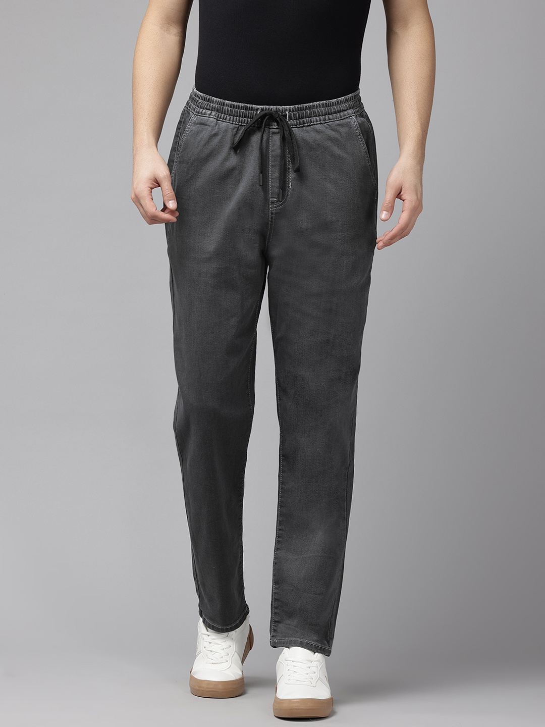 

U.S. Polo Assn. Denim Co. Men Jogger Fit Jeans, Charcoal