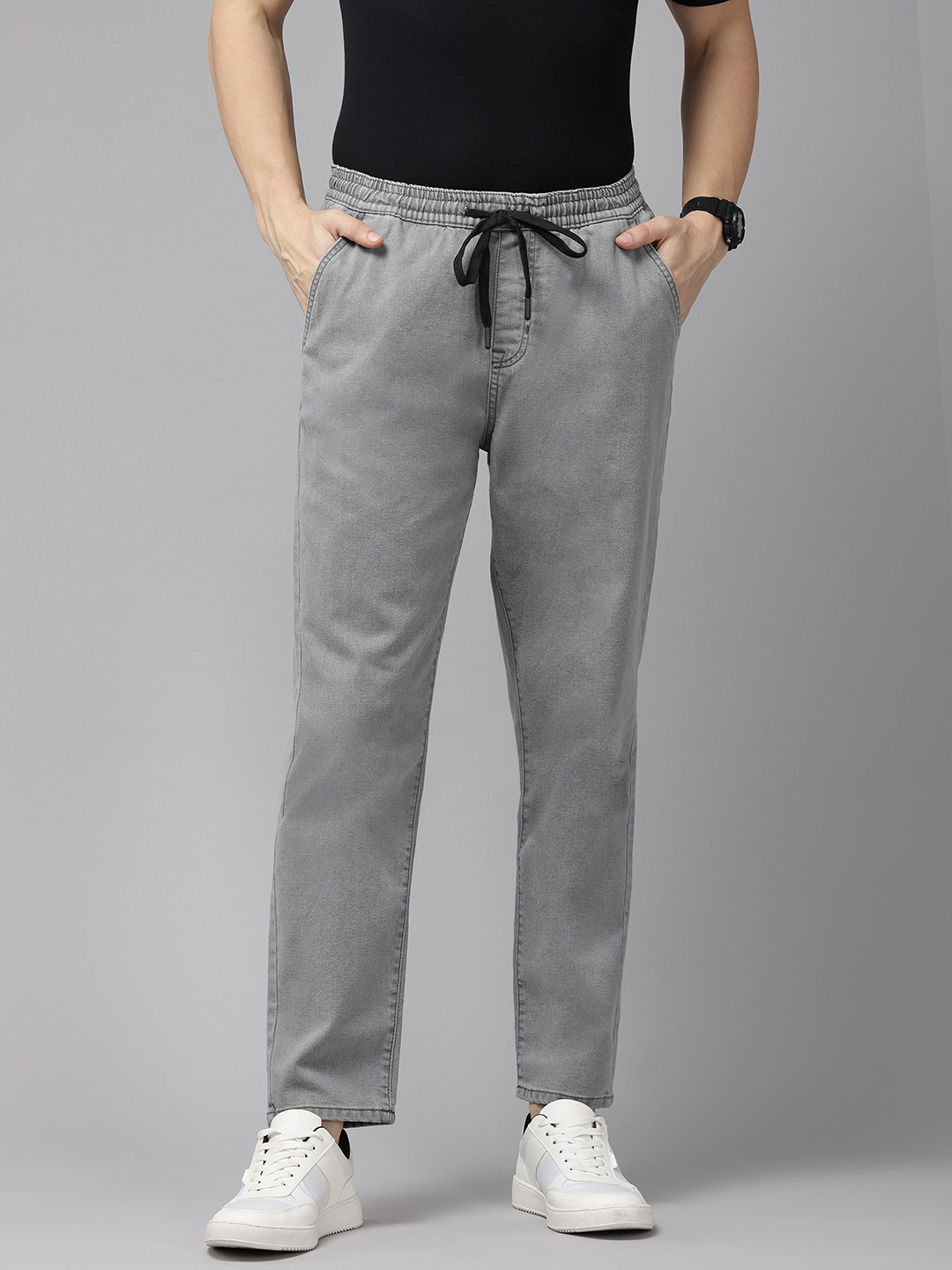 

U.S. Polo Assn. Denim Co. Men Jogger Fit Jeans, Grey