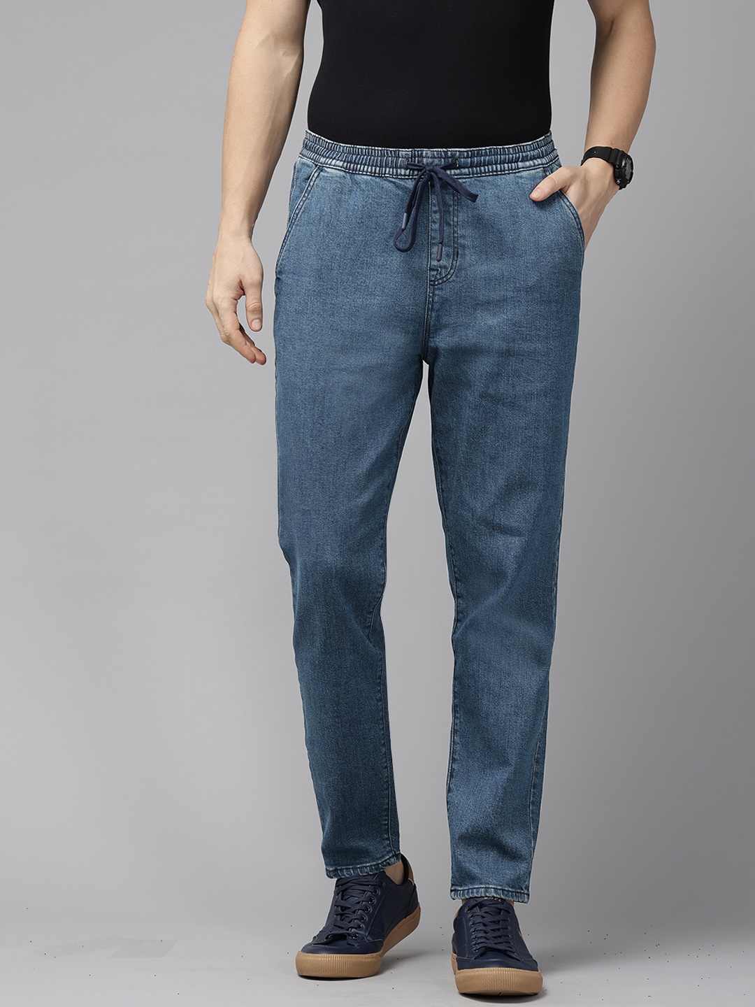 

U.S. Polo Assn. Denim Co. Men Jogger Fit Jeans, Navy blue