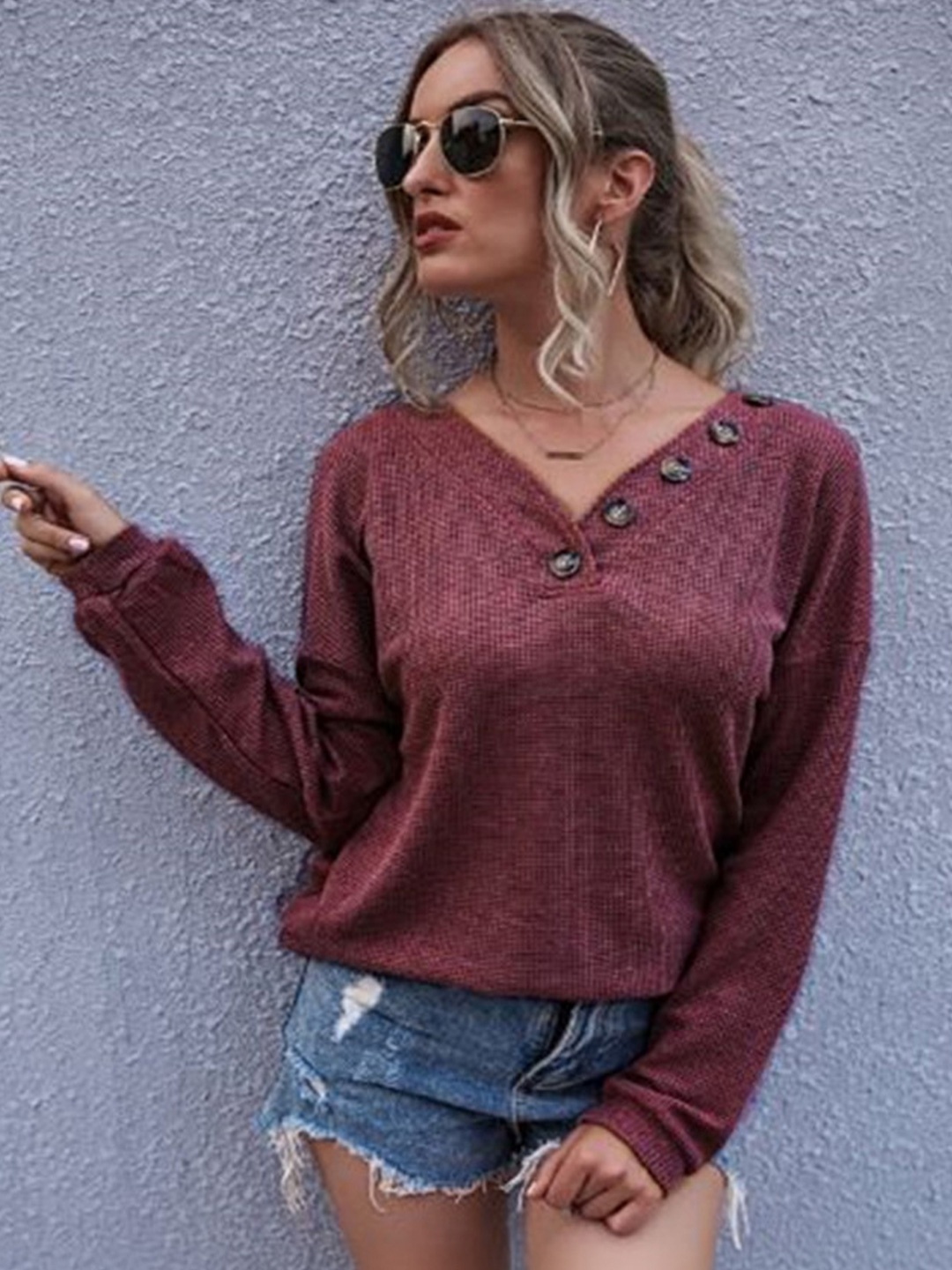 

StyleCast Top, Red