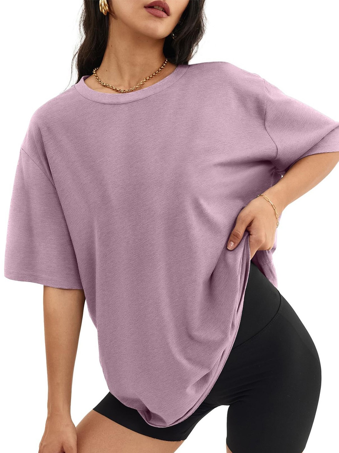 

StyleCast Print Top, Pink
