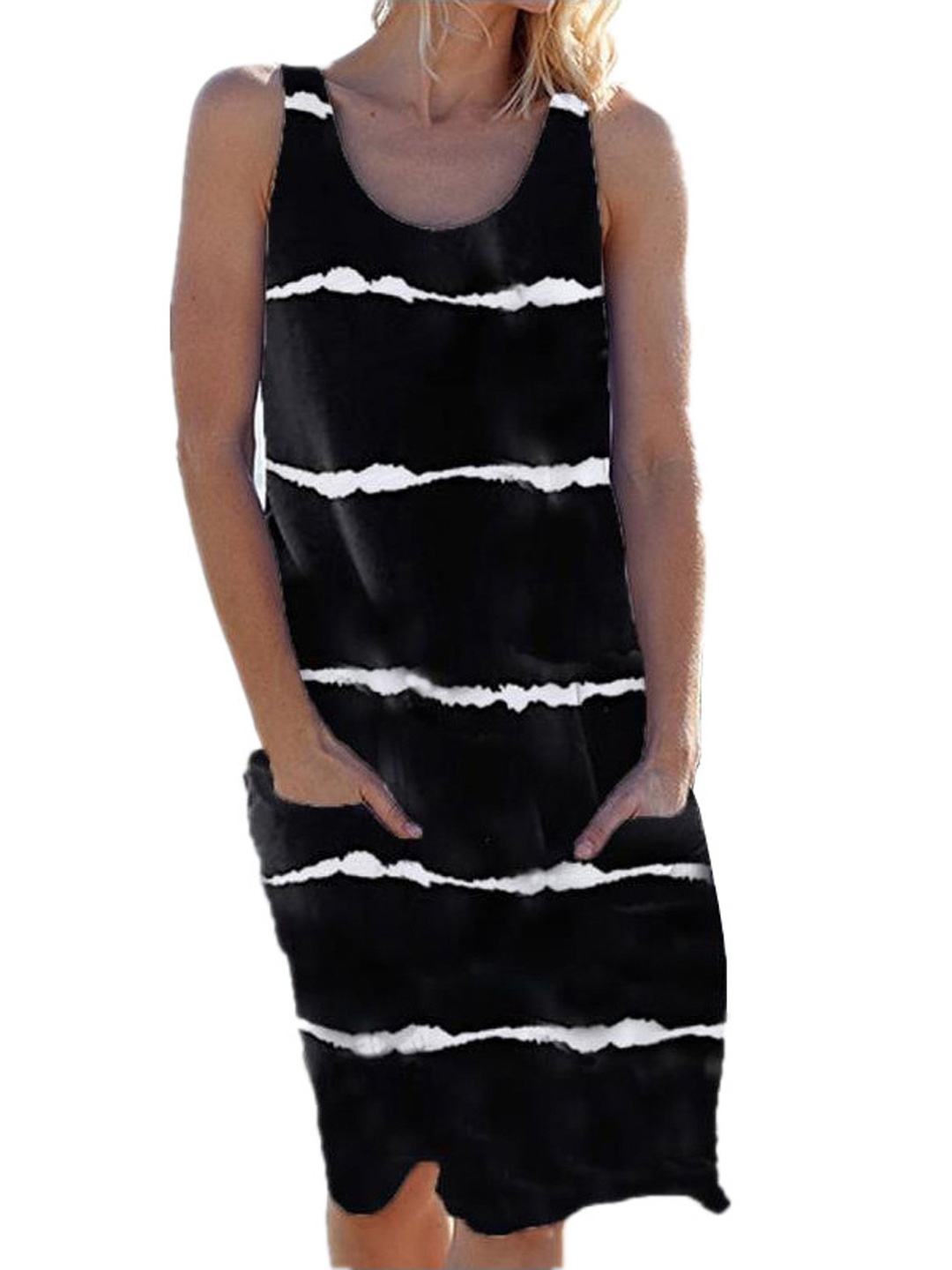 

StyleCast Sleeveless Bodycon Midi Dress, Black