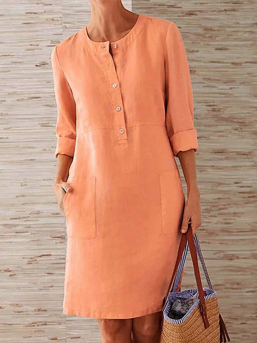

StyleCast Women A-Line Dress, Orange