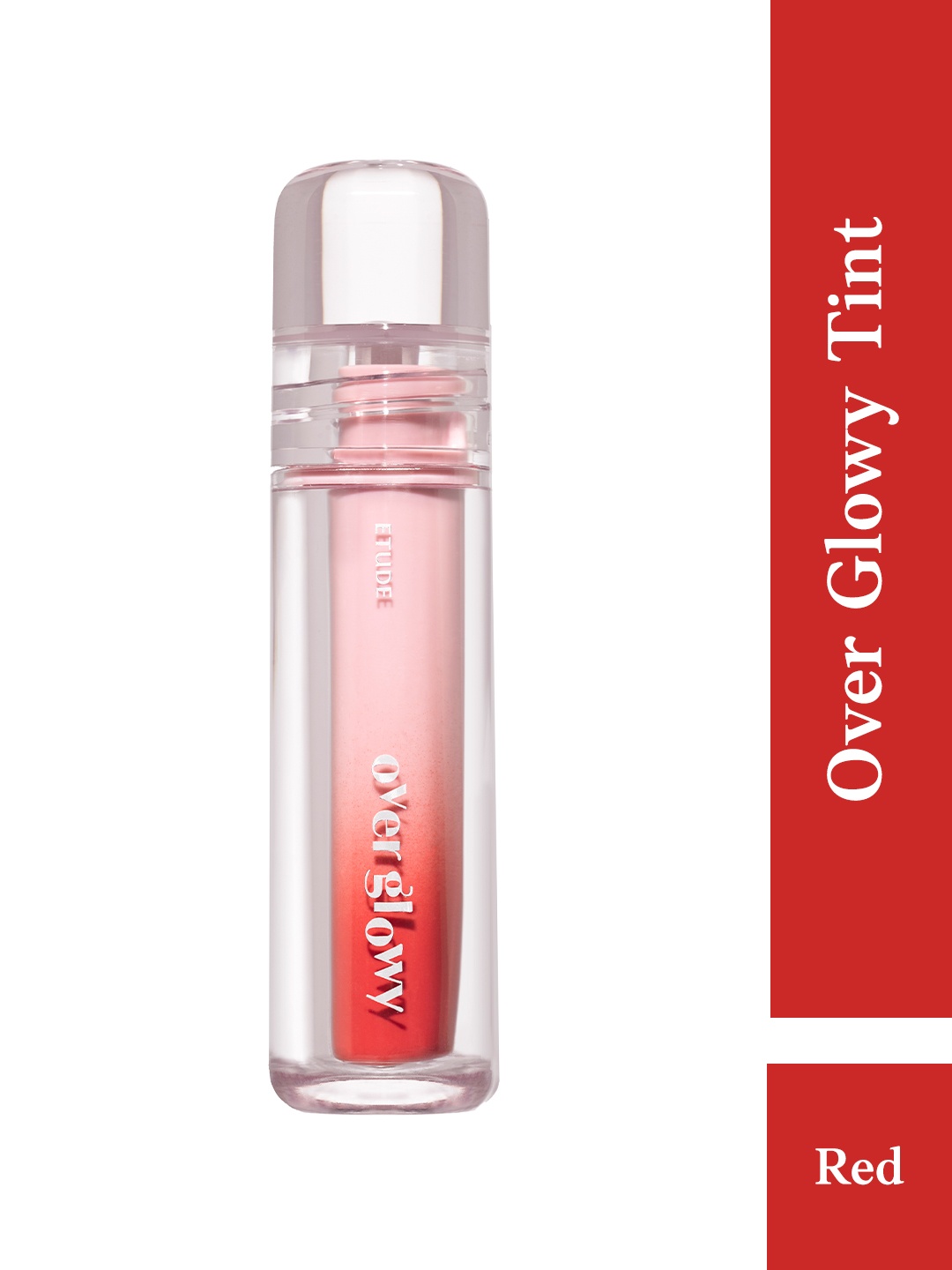 

ETUDE Over Glowy Tint Lip Gloss 3ml - DDORI Apple Red 03