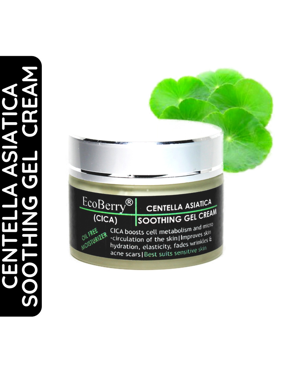 

EcoBerry Centella Asiatica Soothing Gel Cream-50ml, Na