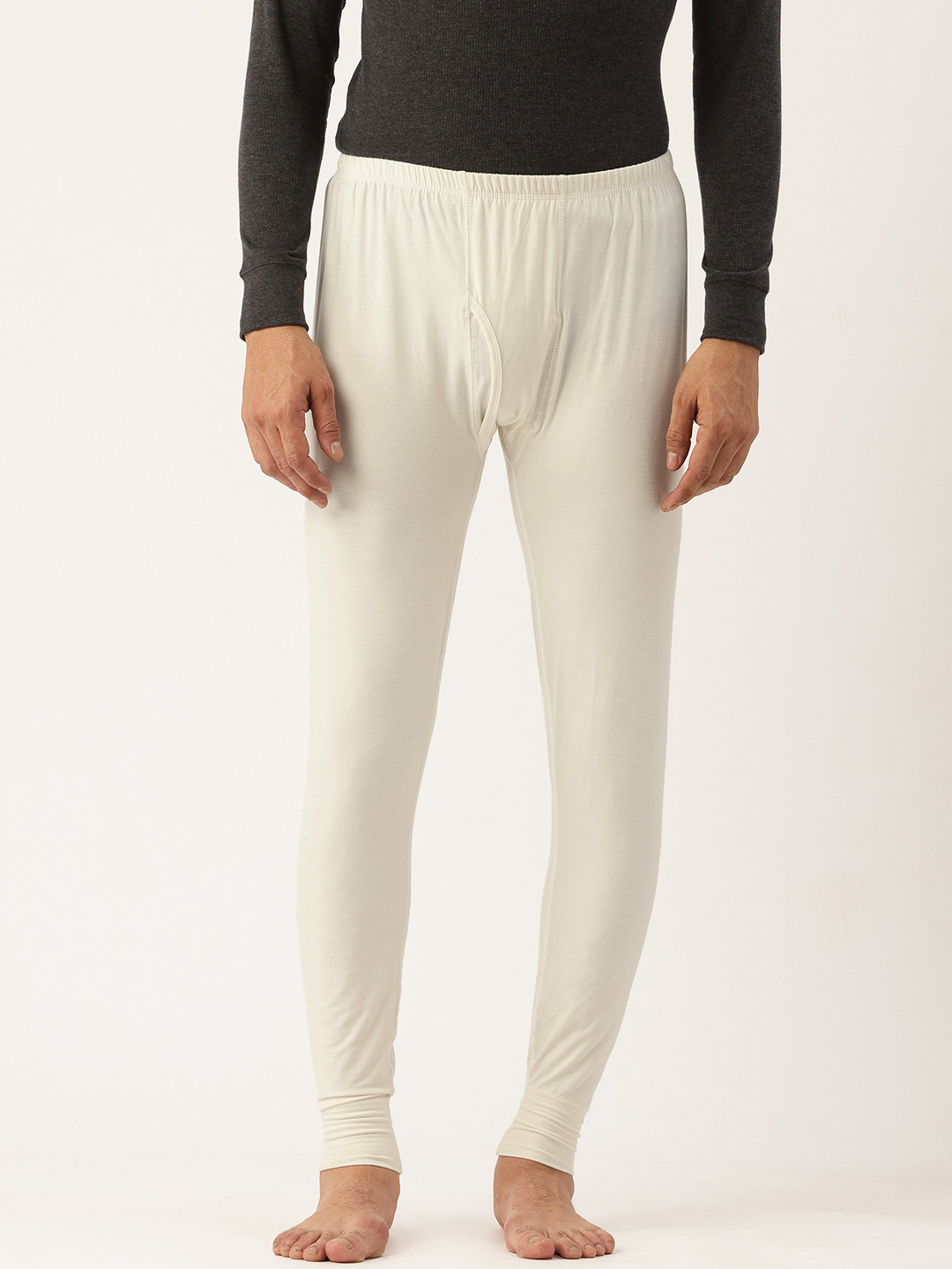

Monte Carlo Men UV Sterilization Antibacterial Thermal Bottoms, Off white
