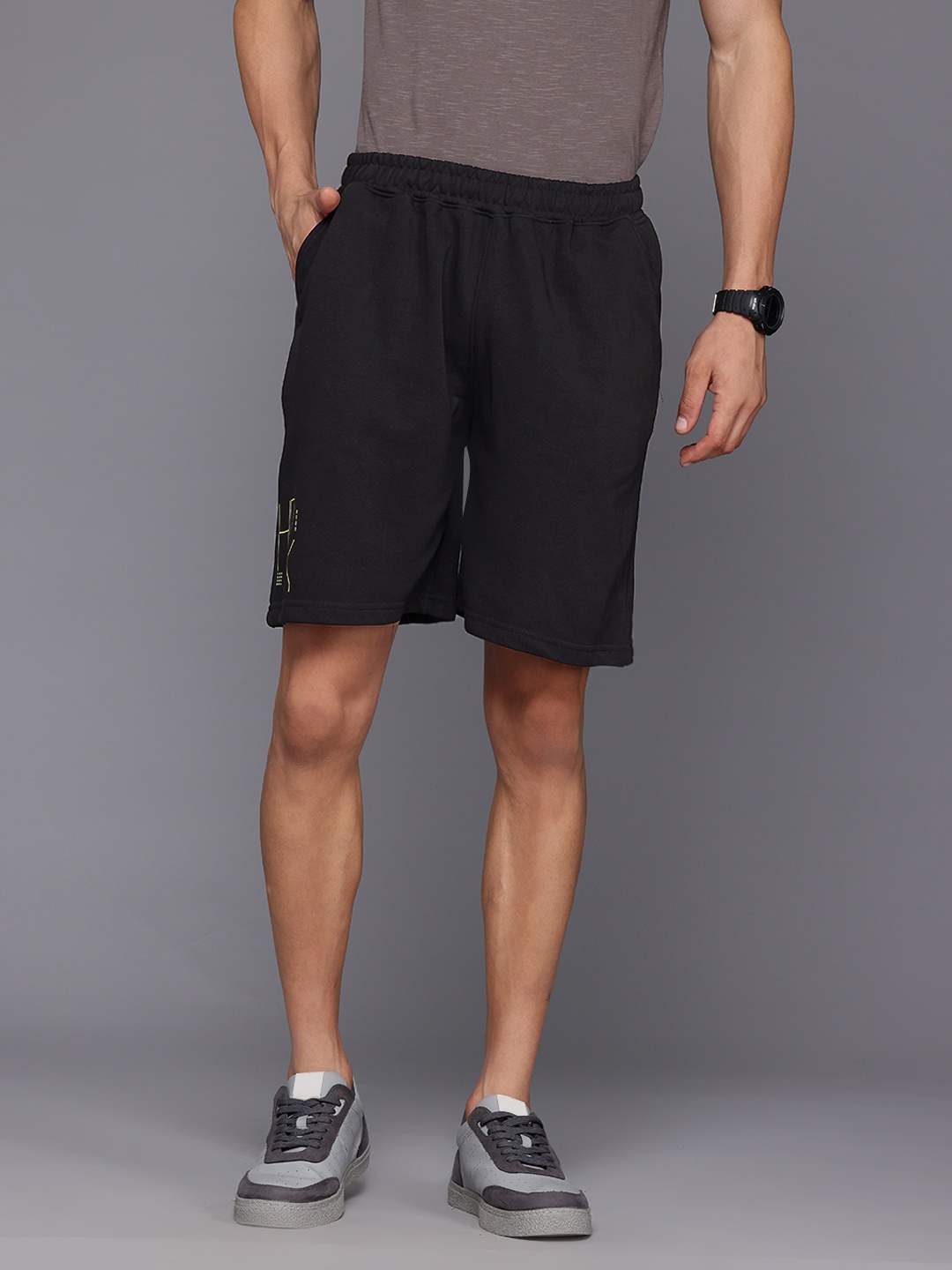 

HRX by Hrithik Roshan Men Lifestyle Shorts, Black