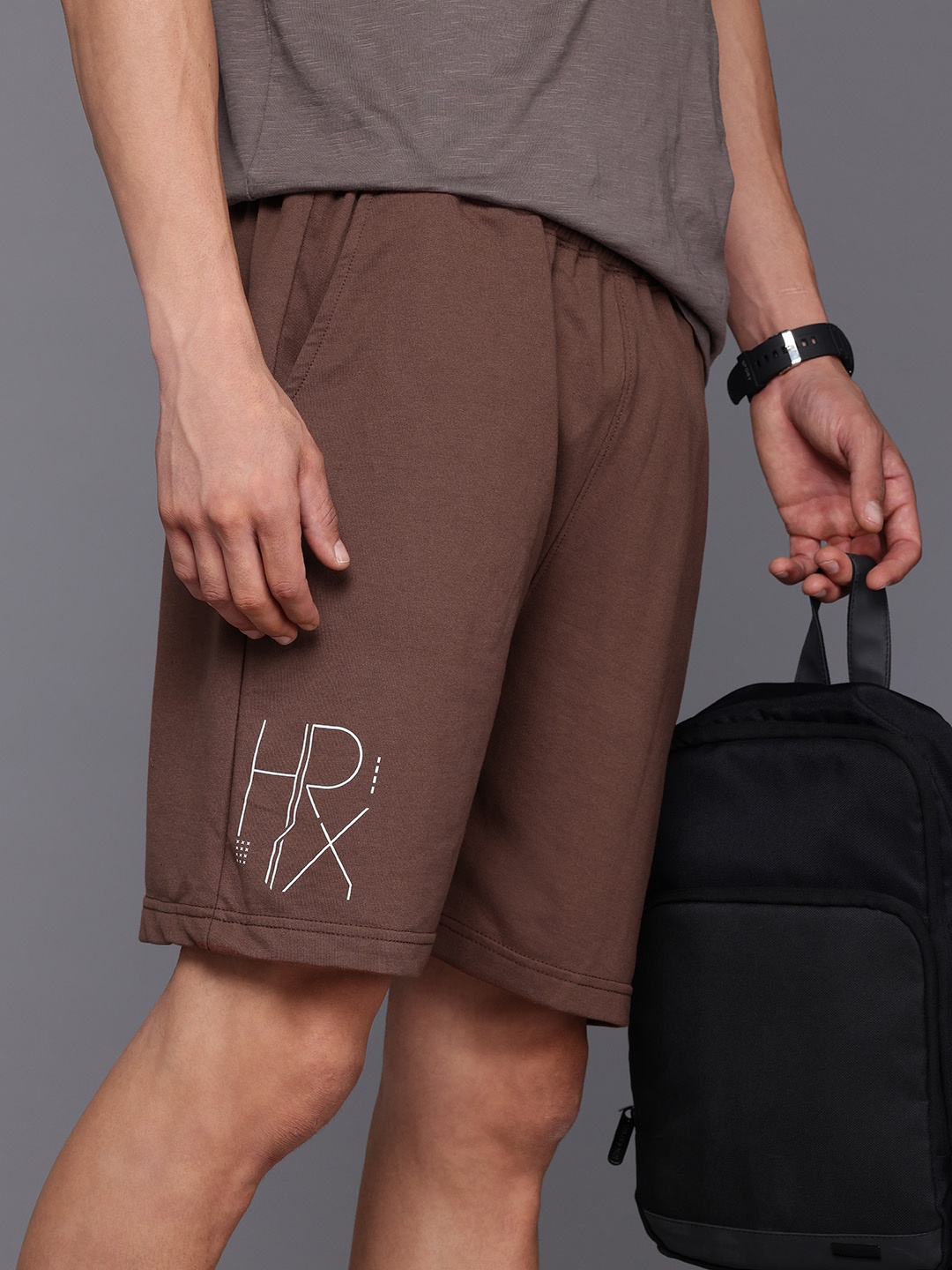 

HRX by Hrithik Roshan Men Lifestyle Shorts, Brown