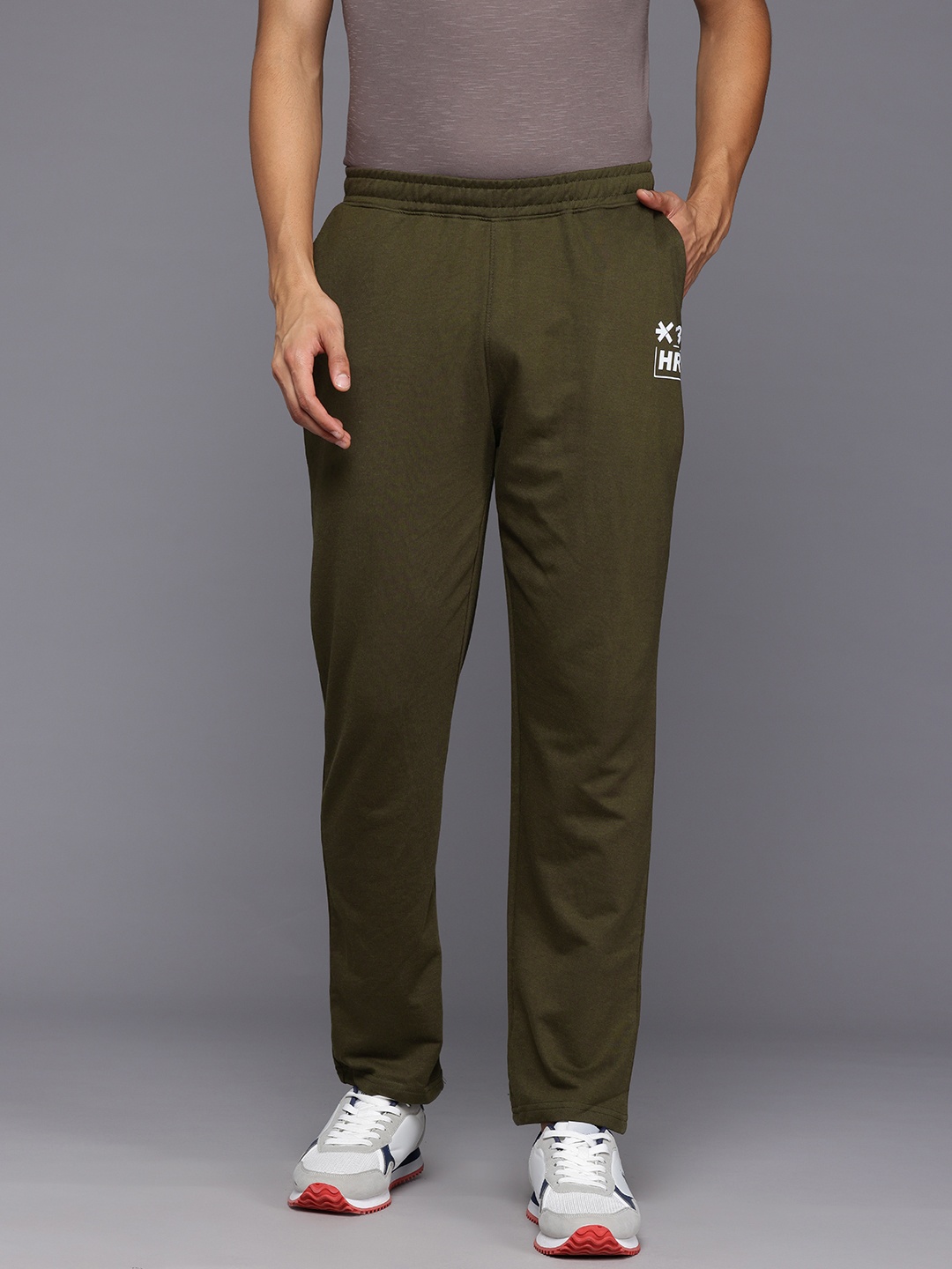 

HRX by Hrithik Roshan Men Casual Track Pants, Olive