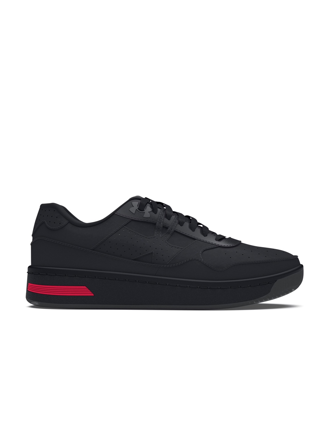 

UNDER ARMOUR Women Court 96 Leather Training Shoes, Black
