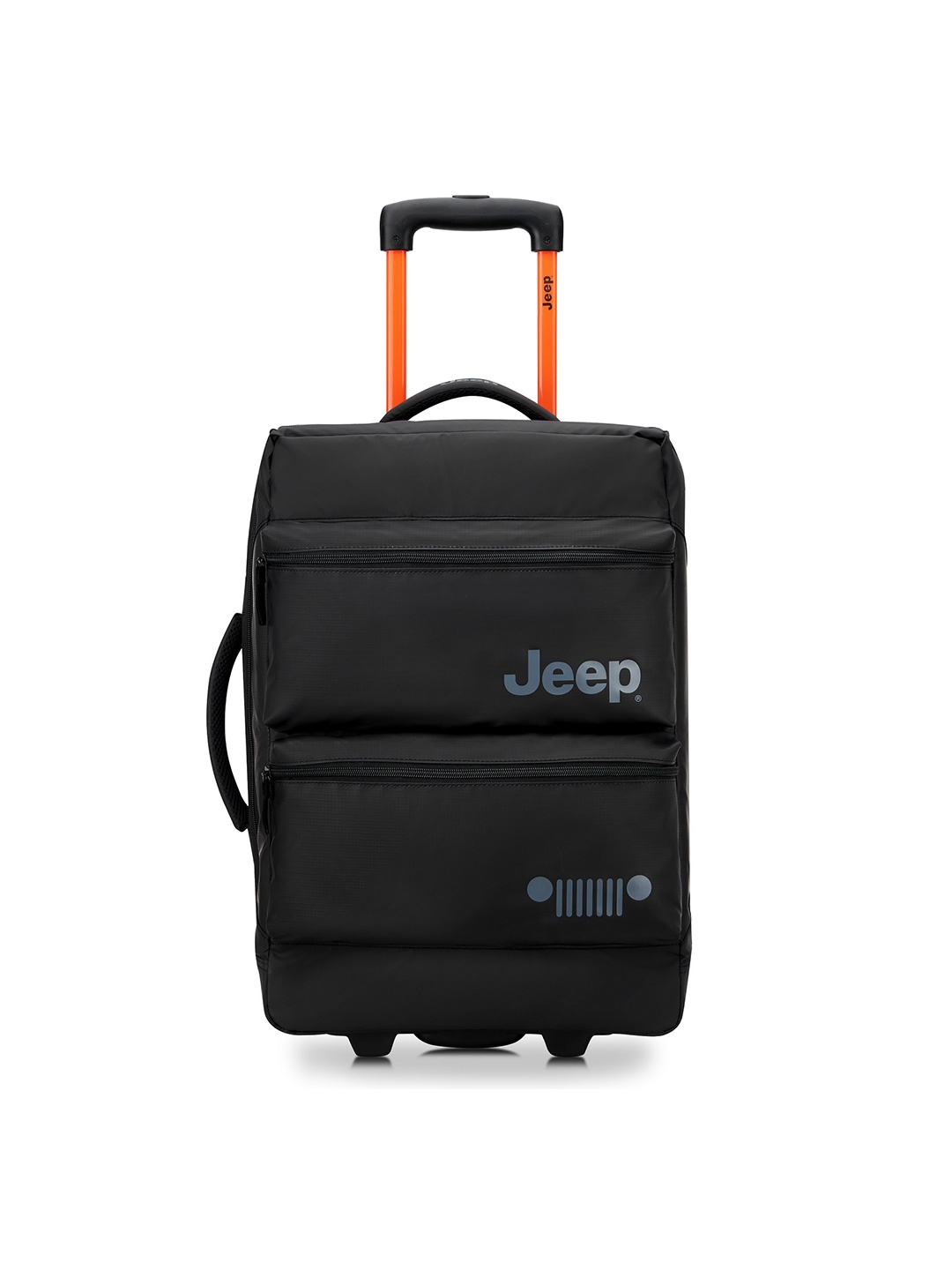 

Jeep Soft Sided Small Trolley Bag, Black