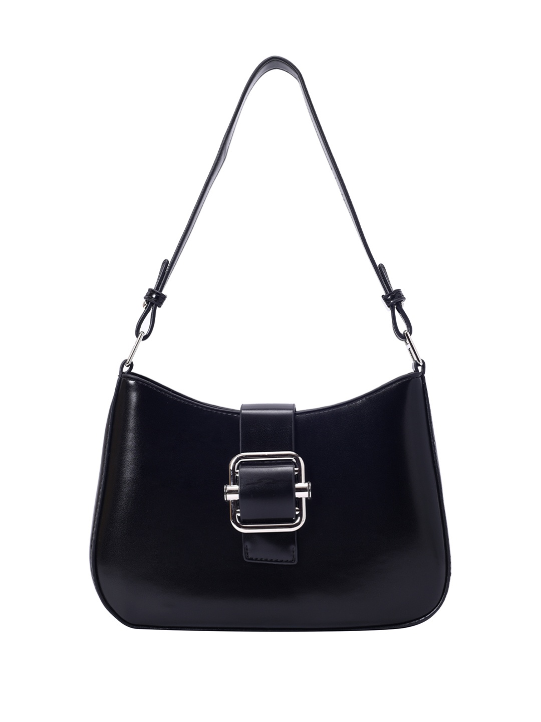 

Lino Perros Structured Shoulder Bag, Black