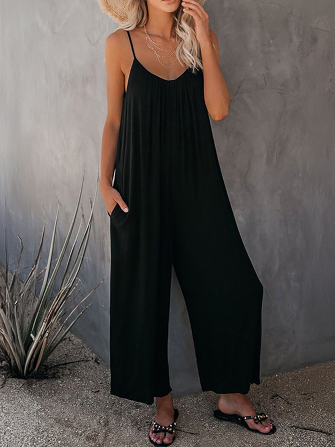 

StyleCast Georgette Maxi Dress, Black