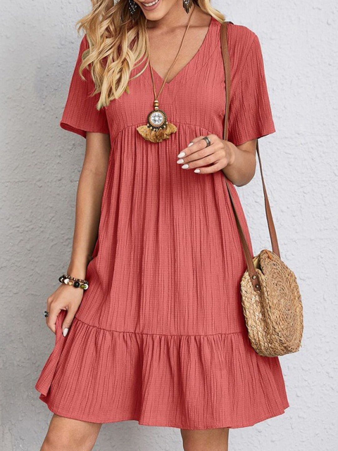 

StyleCast Women Georgette Maxi Dress, Pink