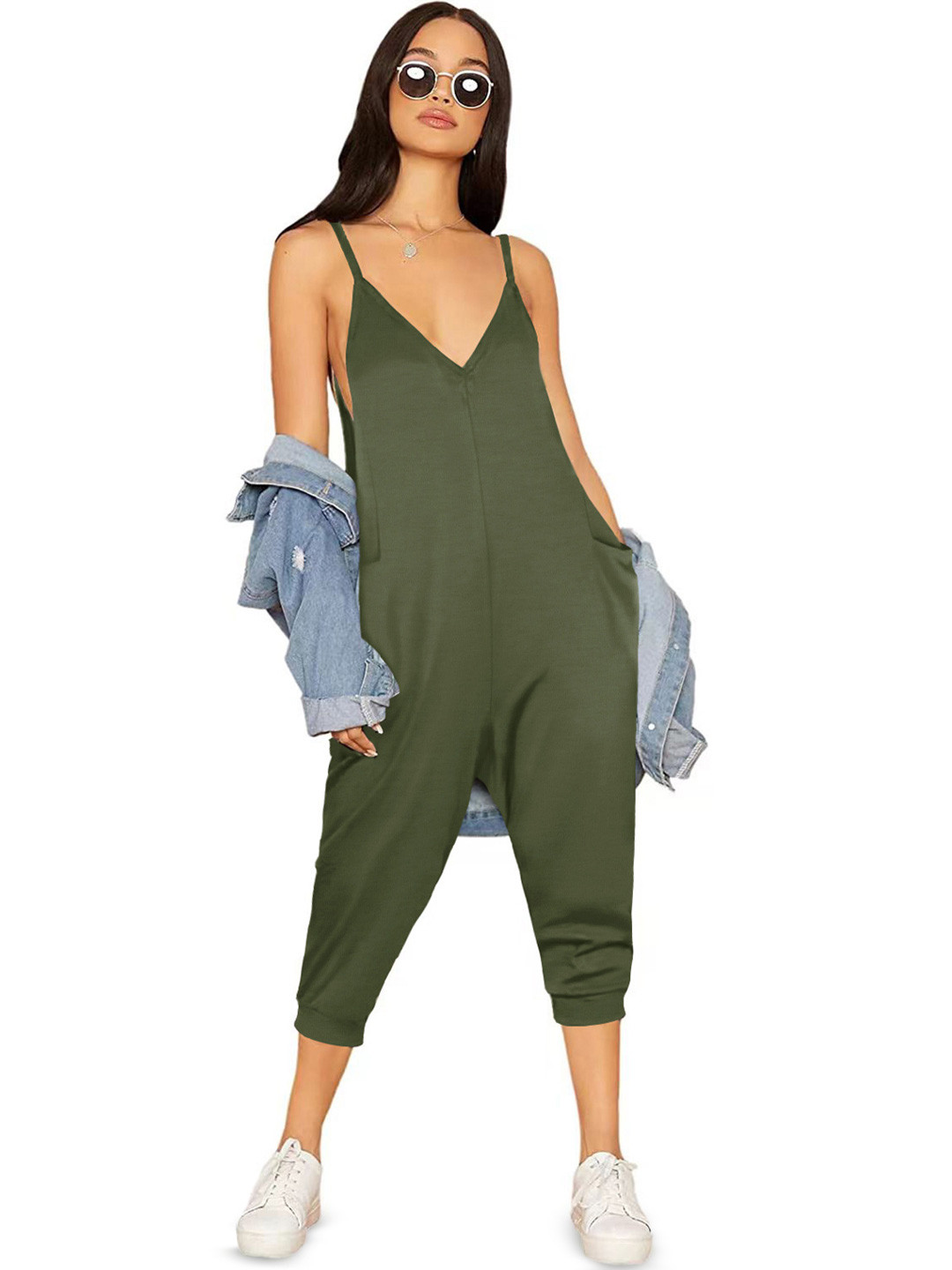 

StyleCast Georgette A-Line Midi Dress, Green