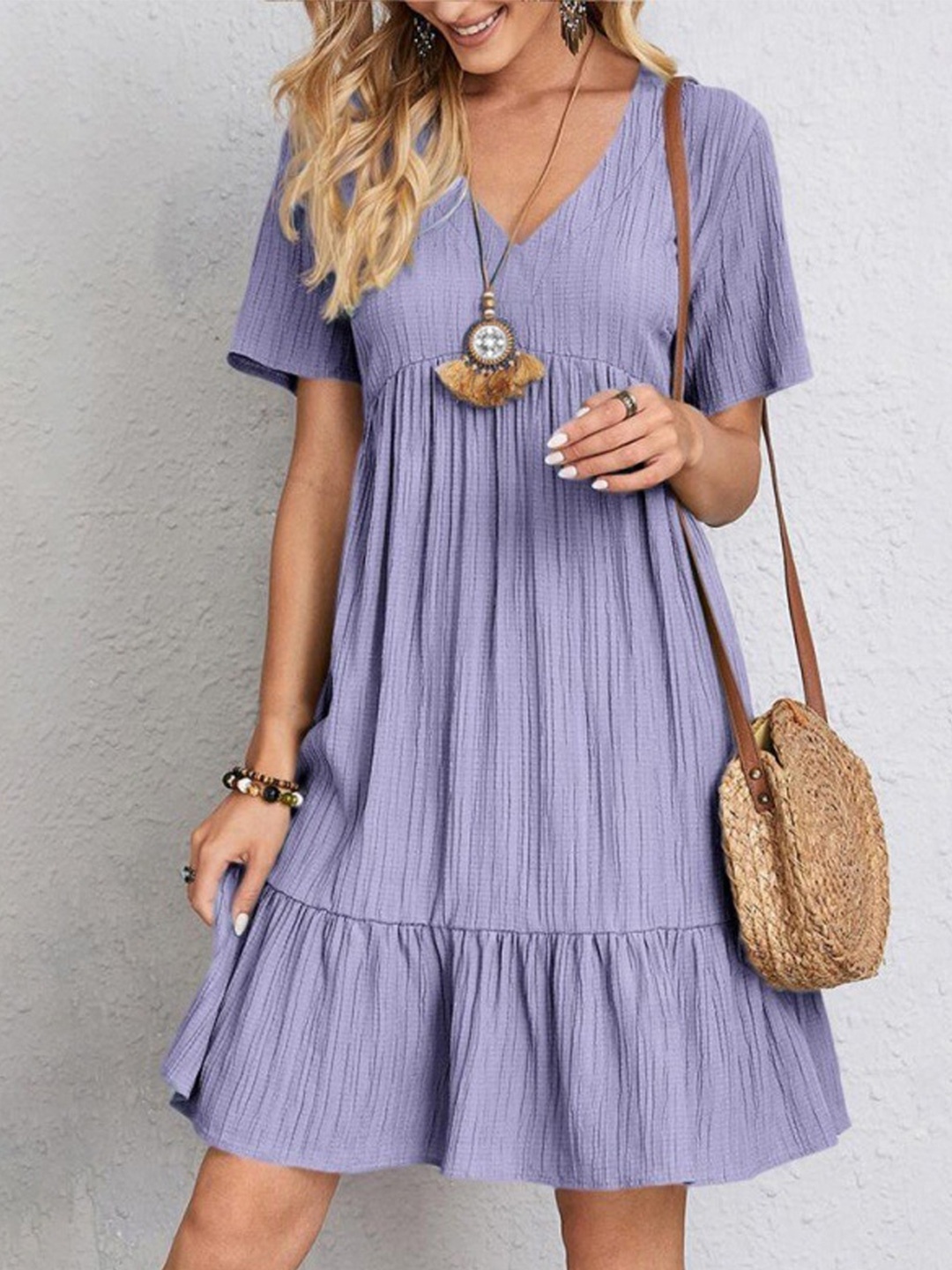 

StyleCast Georgette Maxi Dress, Purple