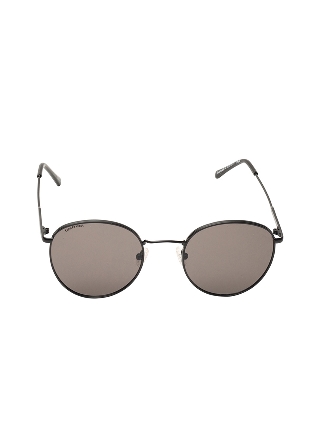 

Fastrack Unisex Round Sunglasses with UV Protected Lens M257BK1V, Black