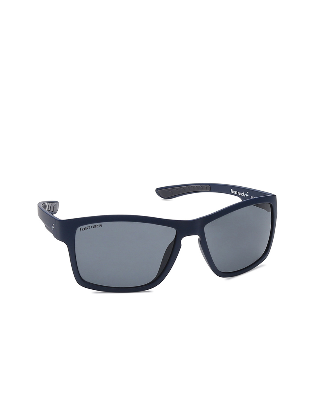 

Fastrack Men UV Protected Lens Square Sunglasses - P420BK2V, Black