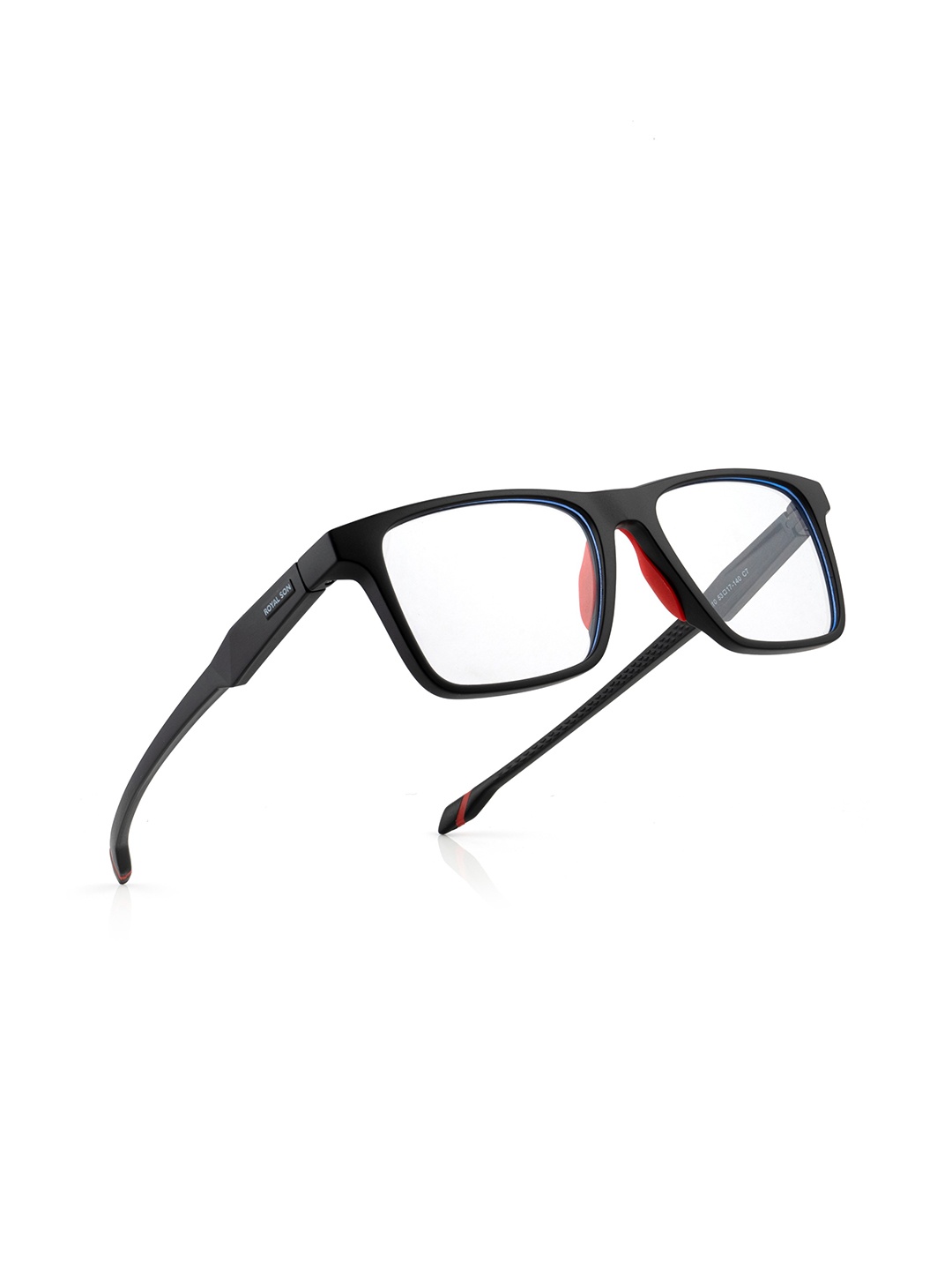 

ROYAL SON Men Full Rim Square Frames, Black