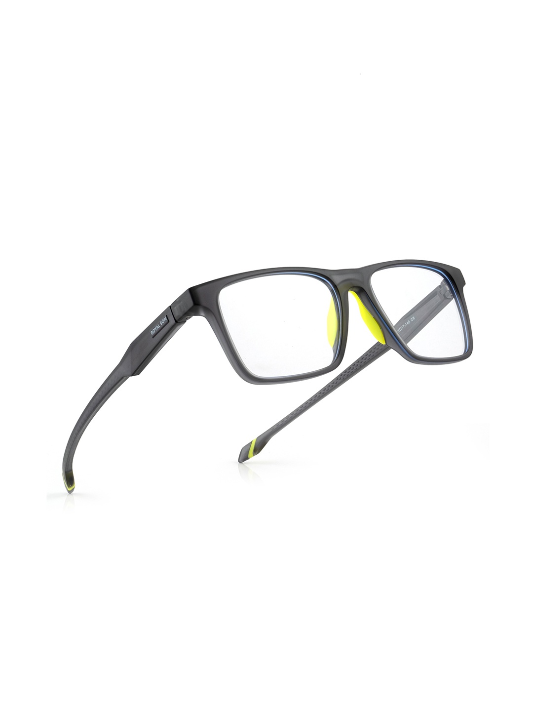 

ROYAL SON Men Full Rim Square Frames, Grey