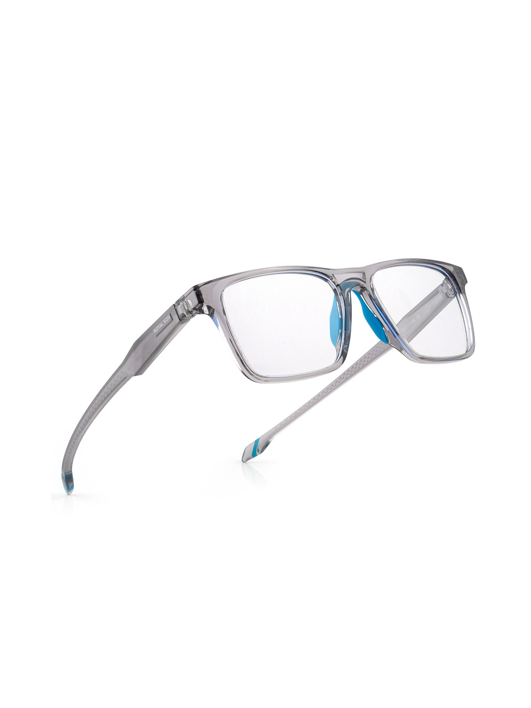 

ROYAL SON Men Full Rim Square Frames, Grey