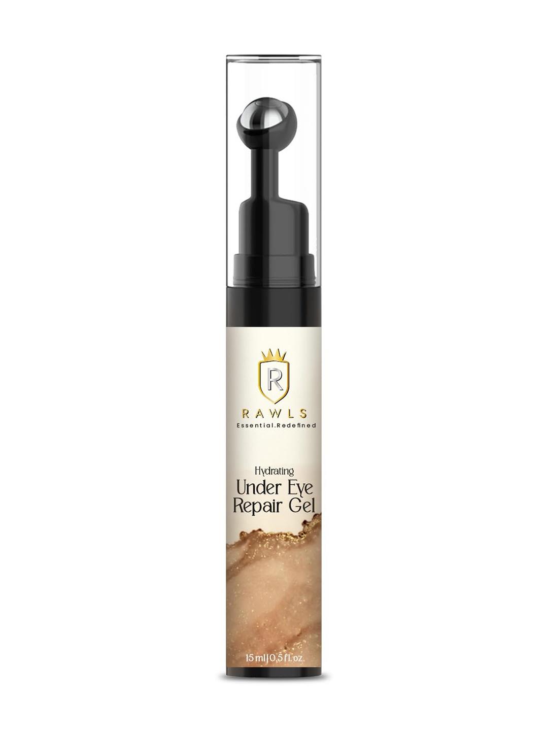 

RAWLS Coffee Under Eye Cream For Dark Circles Removals-15ml, Brown