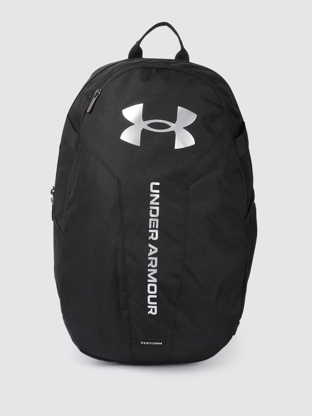 

UNDER ARMOUR Unisex Brand Logo Printed Water Repellent Hustle Lite Backpack, Black