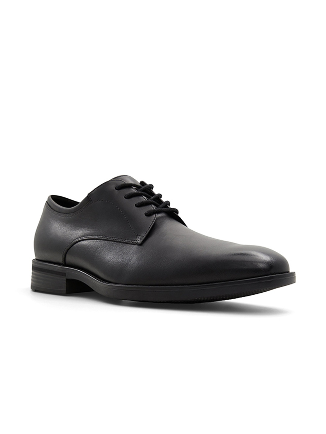 

ALDO KEAGAN Men Leather Formal Derbys, Black