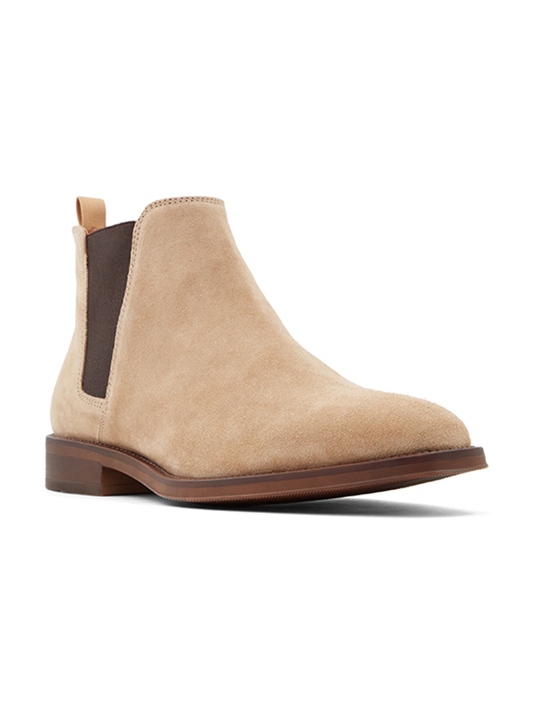 

ALDO Men Leather Chelsea Boots, Brown