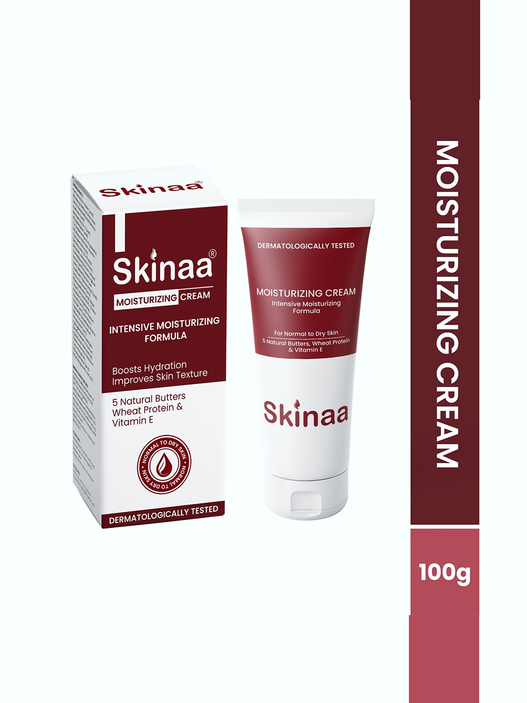 

SKINAA Moisturizing Cream With Vitamin E- 100 g, White