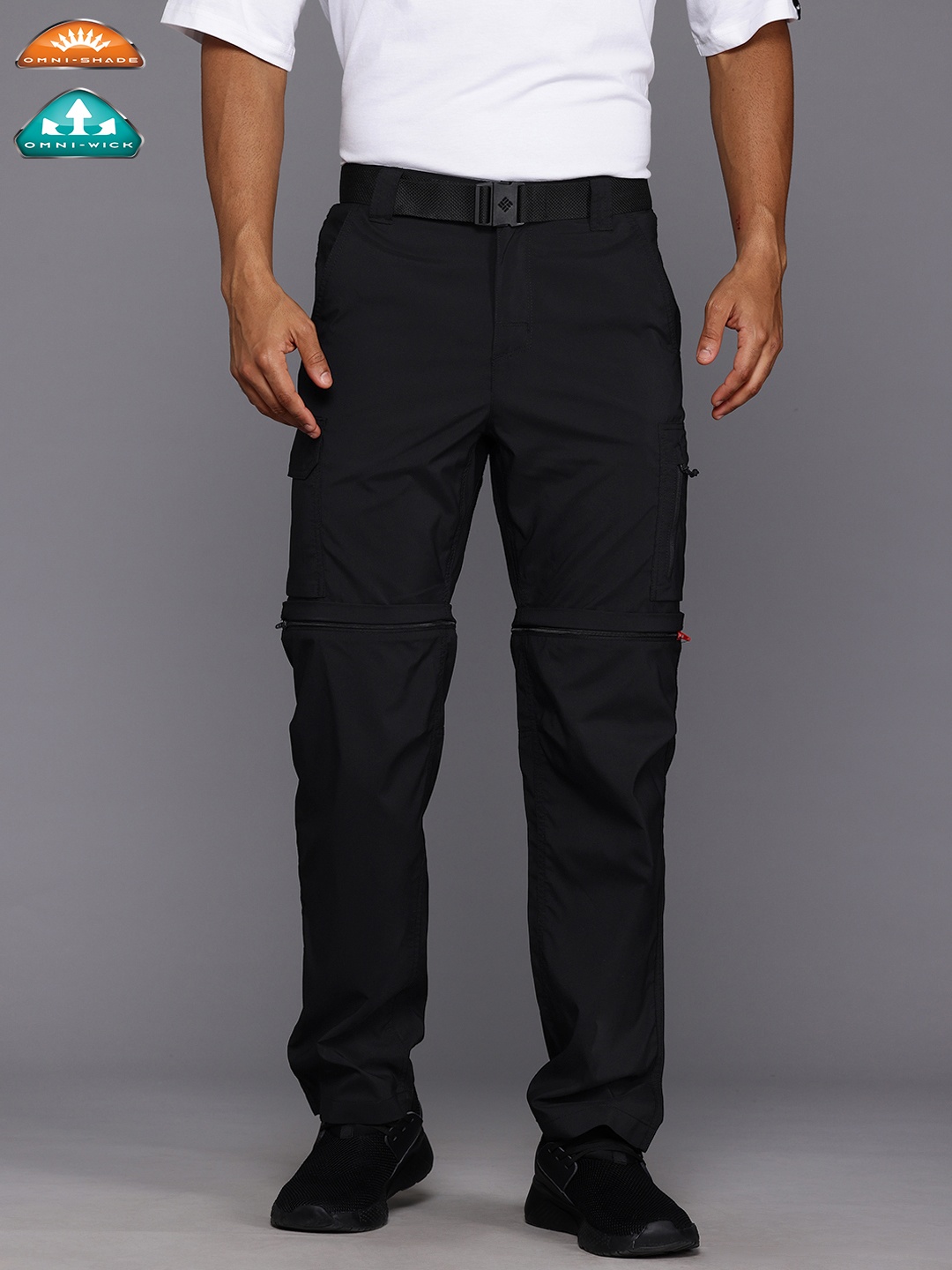 

Columbia Men Silver Ridge Utility Convertible Trousers, Black