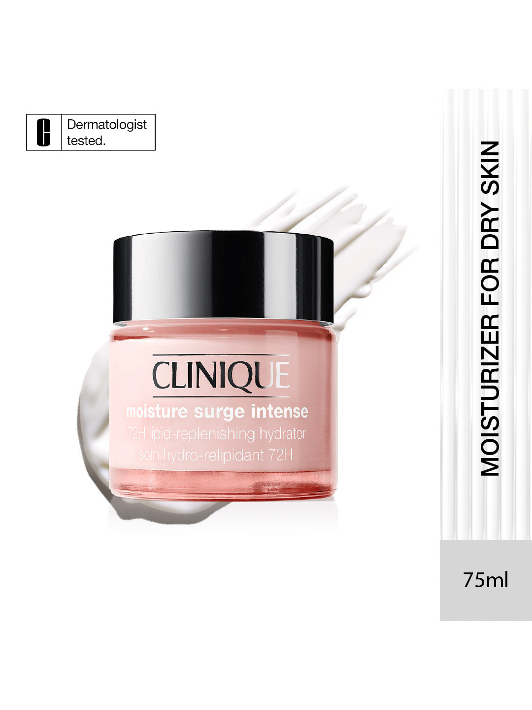 

Clinique Moisture Surge Intense 72H Lipid-Replenishing Hydrator with Cica - 75 ml, Pink