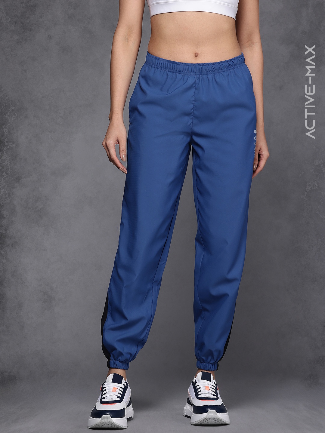 

HRX by Hrithik Roshan Women Rapid-Dry Training Joggers, Blue