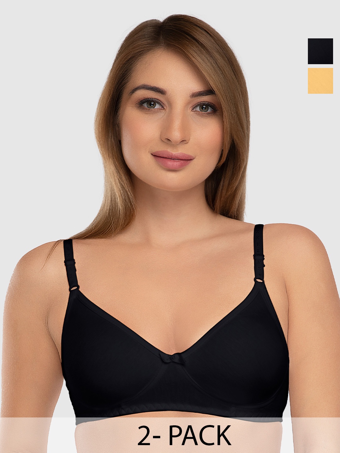 

Daisy Dee Full Coverage Non Padded Bra, Black