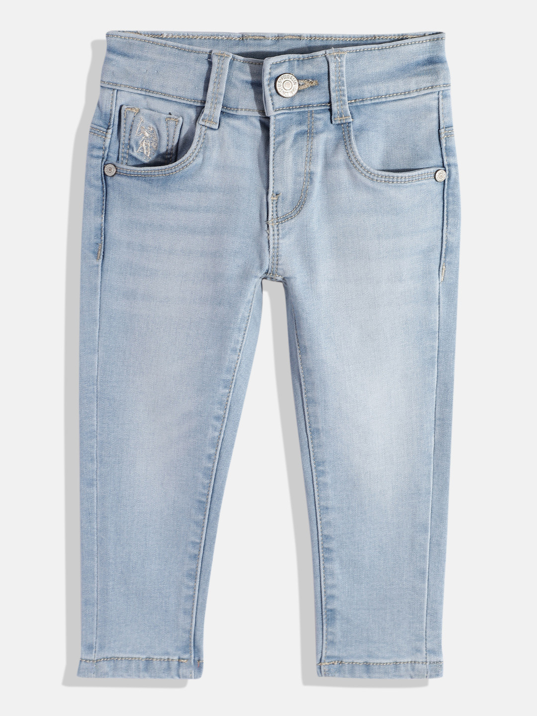 

U.S. Polo Assn. Kids Boys Skinny Fit Jeans, Blue