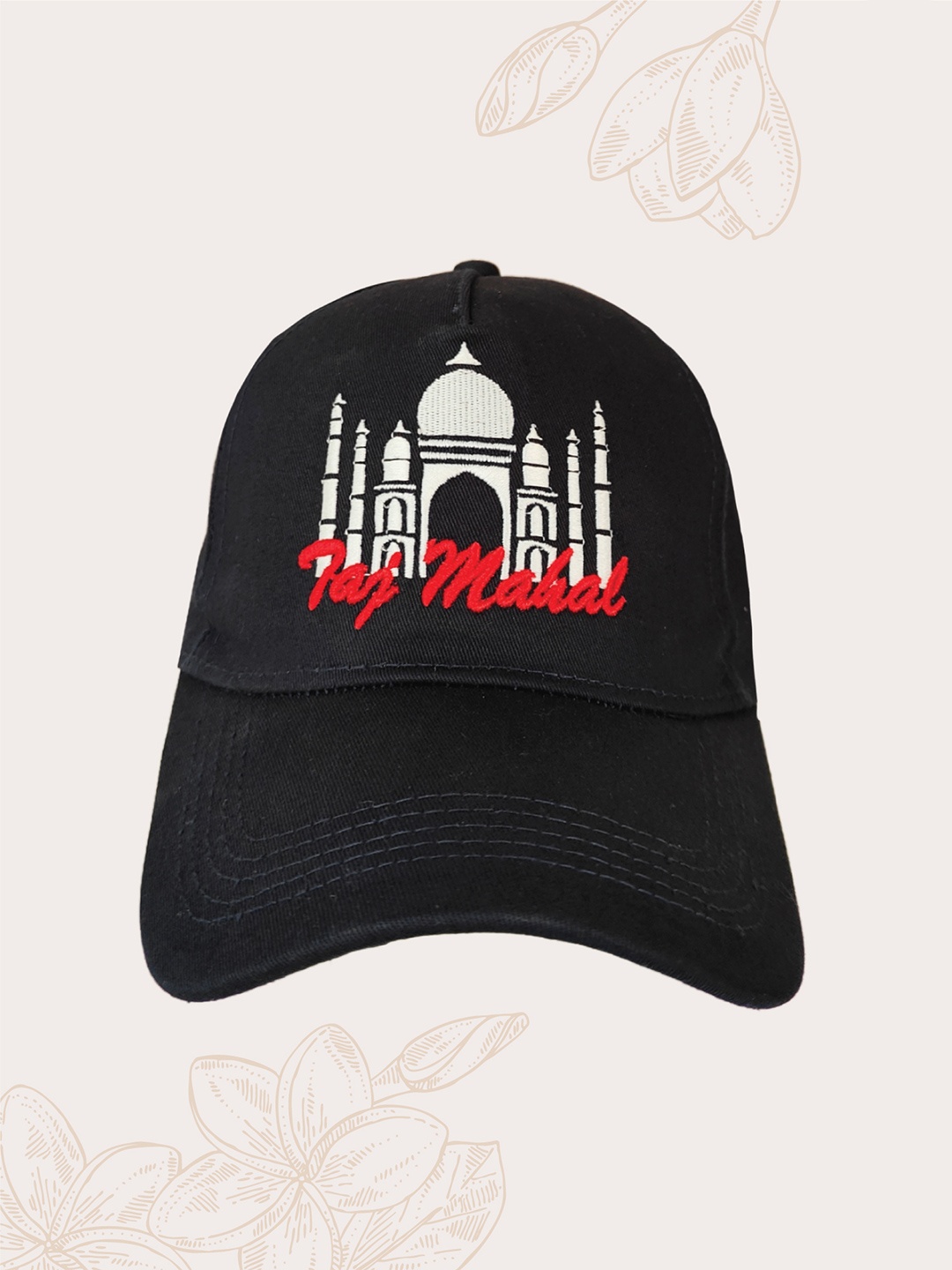 

MAATIR DESIGNS Unisex Embroidered Baseball Cap, Navy blue