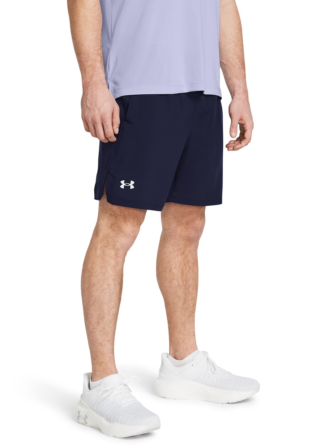 

UNDER ARMOUR Men Launch 7 Inch Shorts, Navy blue