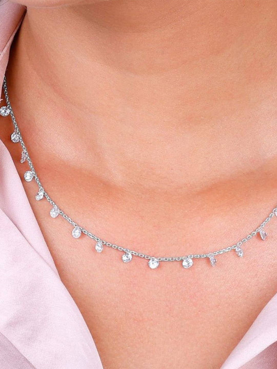 

De Flossy Silver Women 925 Sterling Silver Chain