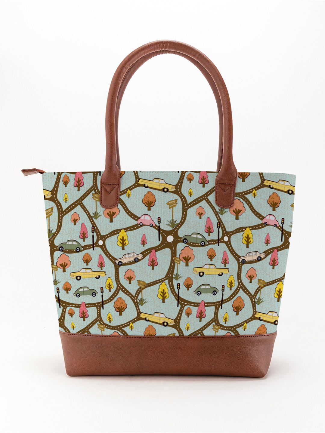 

Kalankit Printed Shopper Tote Bag, Green