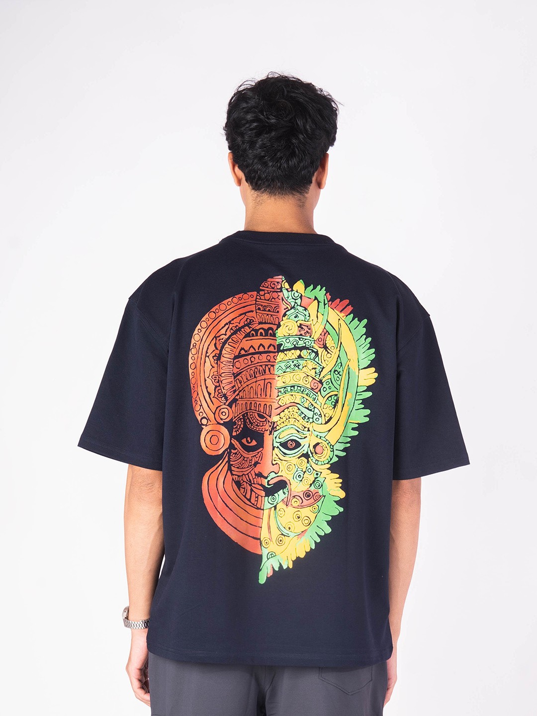

HOP HEAD Unisex Typography T-shirt, Blue