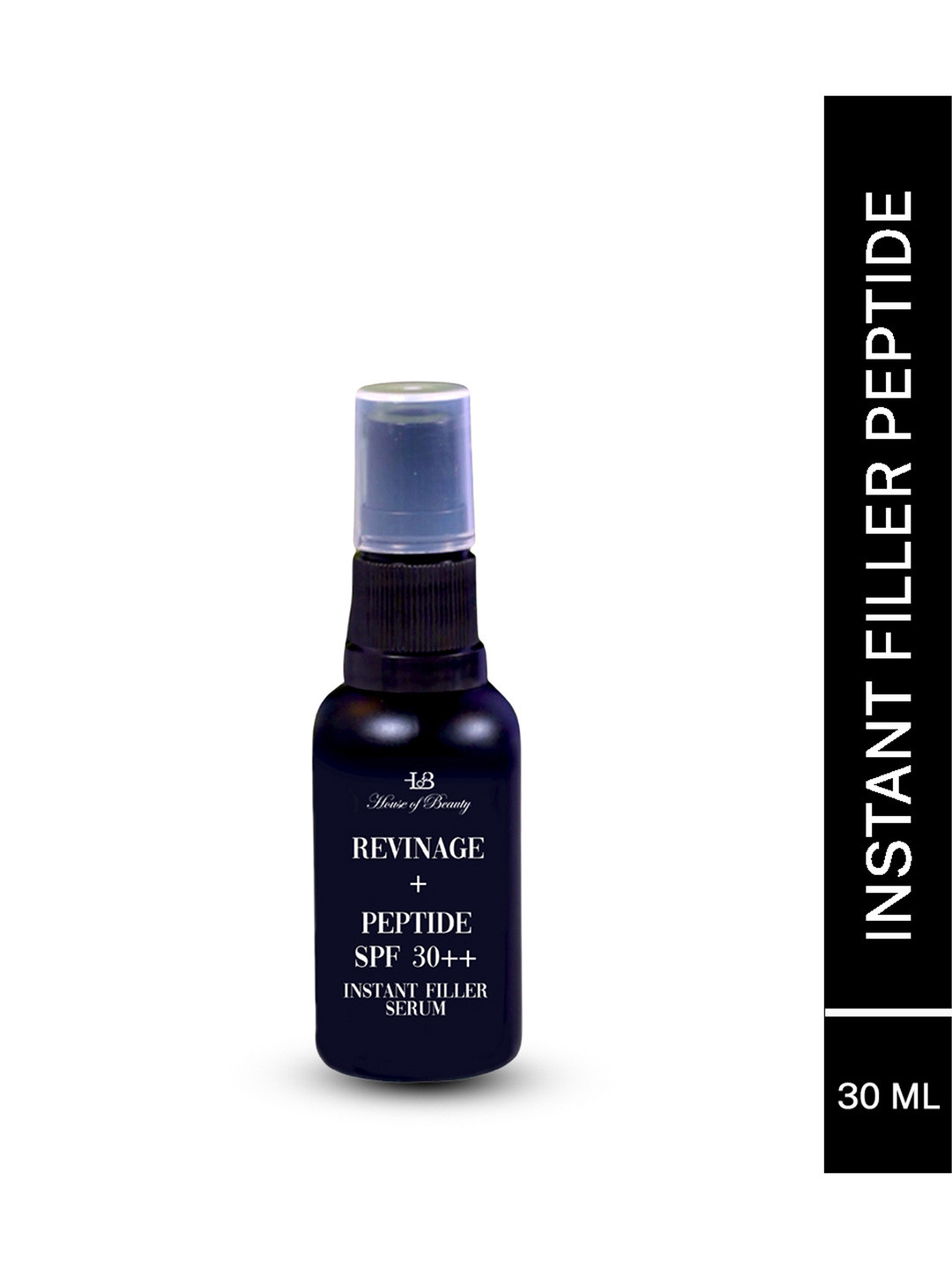 

House of Beauty Revinage Collagen Peptide SPF 30++ Instant Filler Serum- 30ml, Black