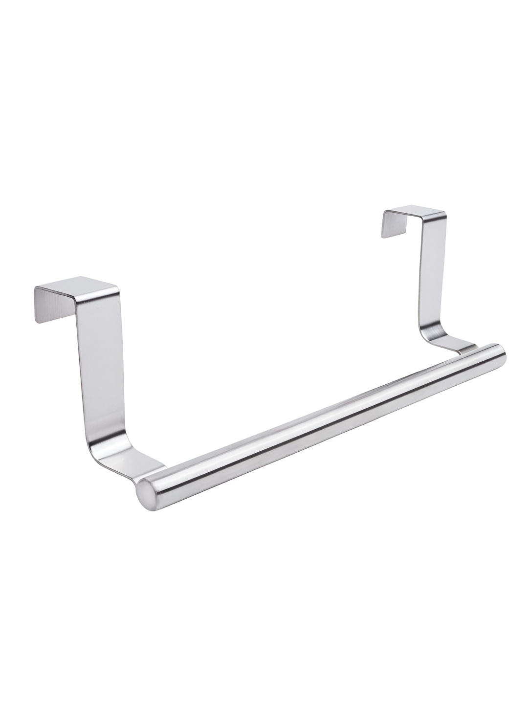 

Filox Silver-Toned Stainless Steel Hook Towel Rod