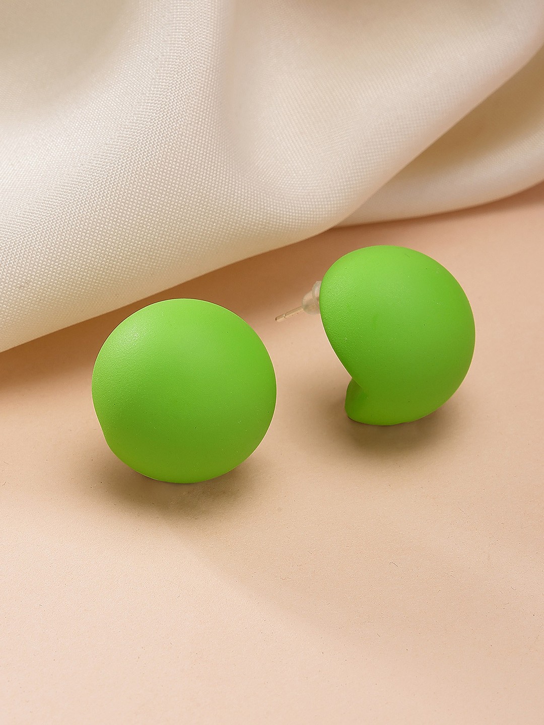 

Bohey by KARATCART Gold-Plated Circular Studs