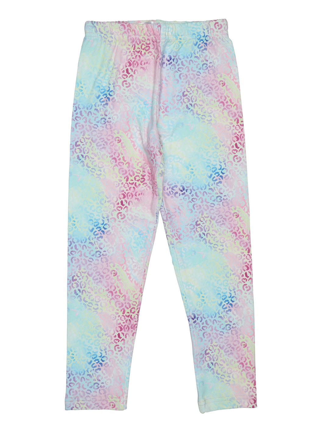 

Doodle Girls Printed Cotton Ankle-Length Leggings, Pink