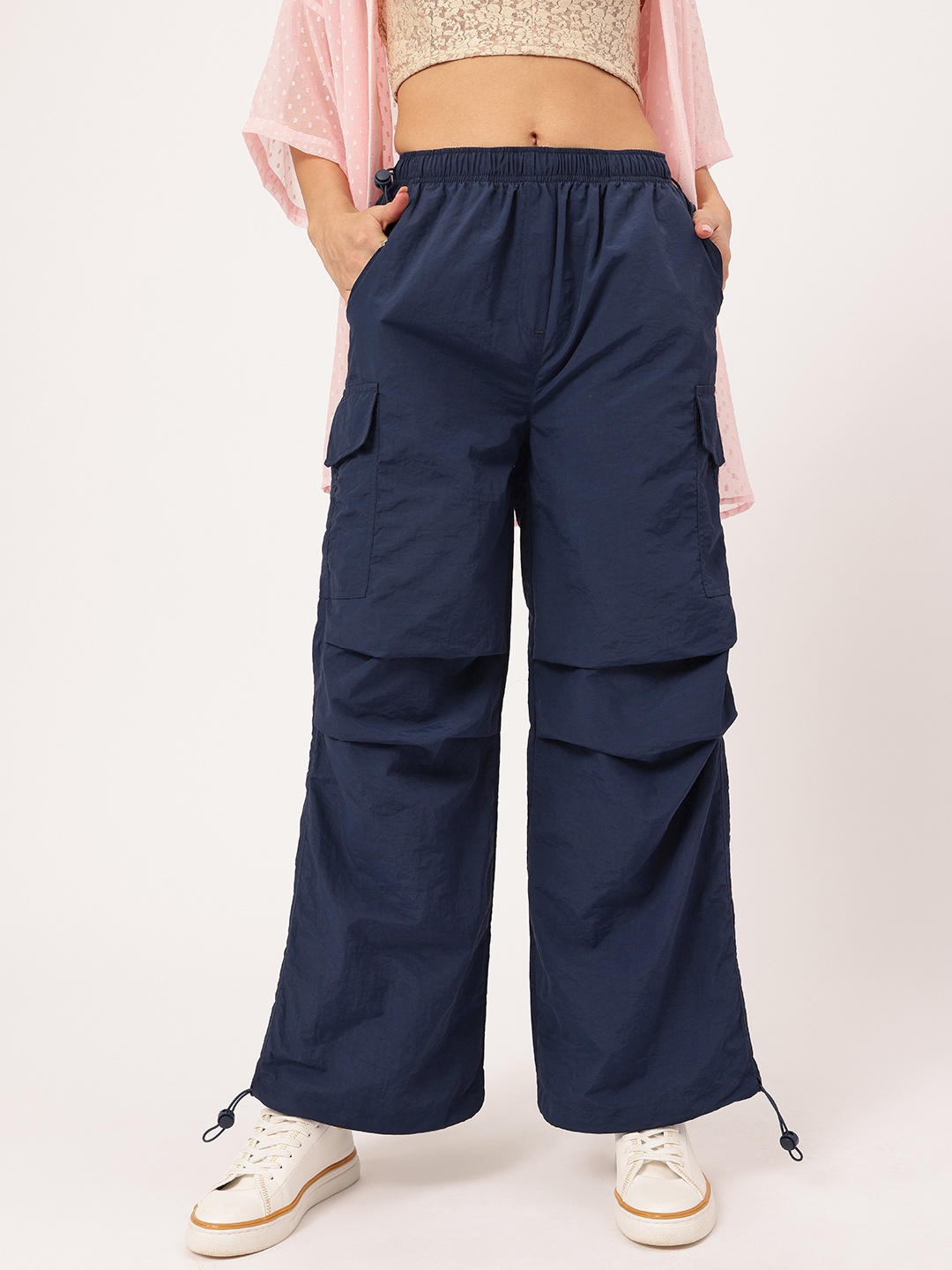 

DressBerry Women Casual Cool Relaxed Cargo, Navy blue