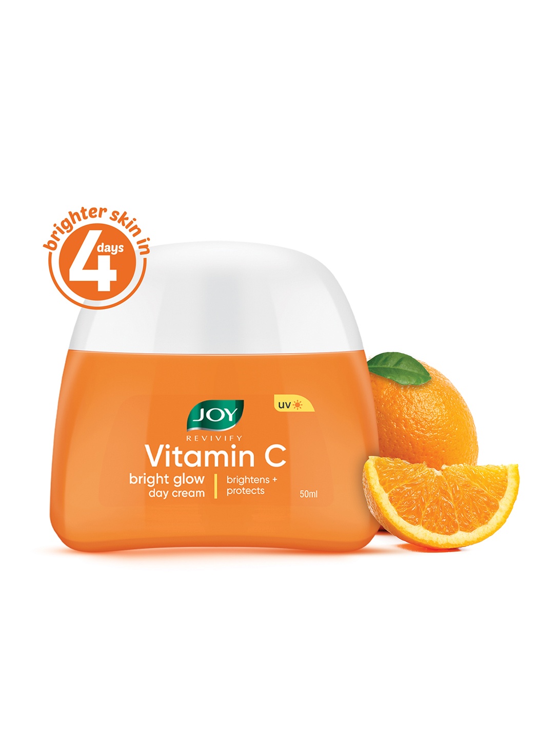 

JOY Revivify Skin Brightening Vitamin C Face Cream- 50 ml, Orange